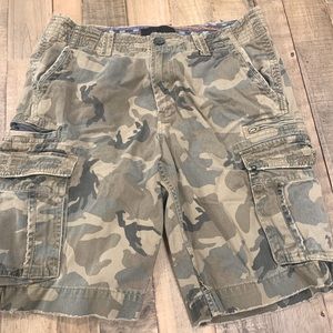 Hurley Men’s Camo Cut Off Shorts